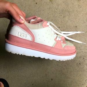 Ugg pink hightop sneakers size 9